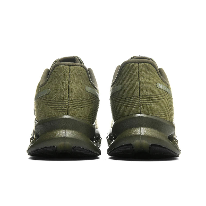 Modern running and golf shoes - comfortable design for rough terrain