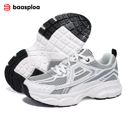 Baasploa Women Sports Shoes Outdoor Lightweight Breathable Jogging Sneakers Female Casual