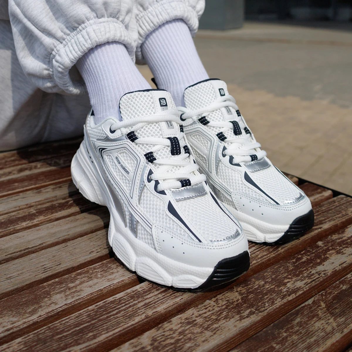 Baasploa Women Sports Shoes Outdoor Lightweight Breathable Jogging Sneakers Female Casual