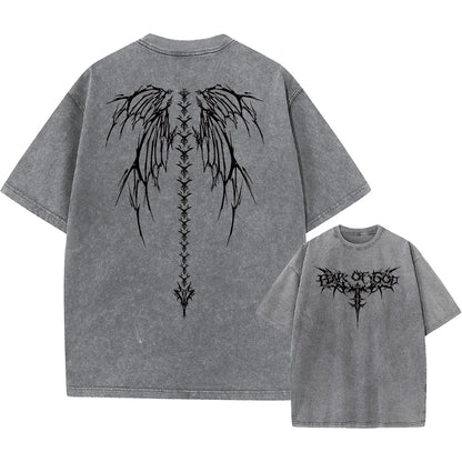 Heavyweight vintage t-shirt, street fashion