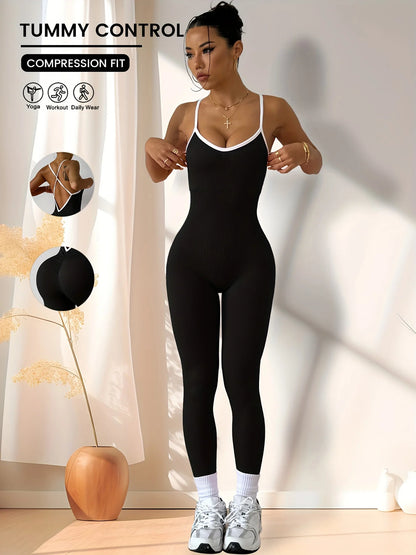 CZGUKE Bodysuit for Running and Yoga - Comfortable and Stylish Design.