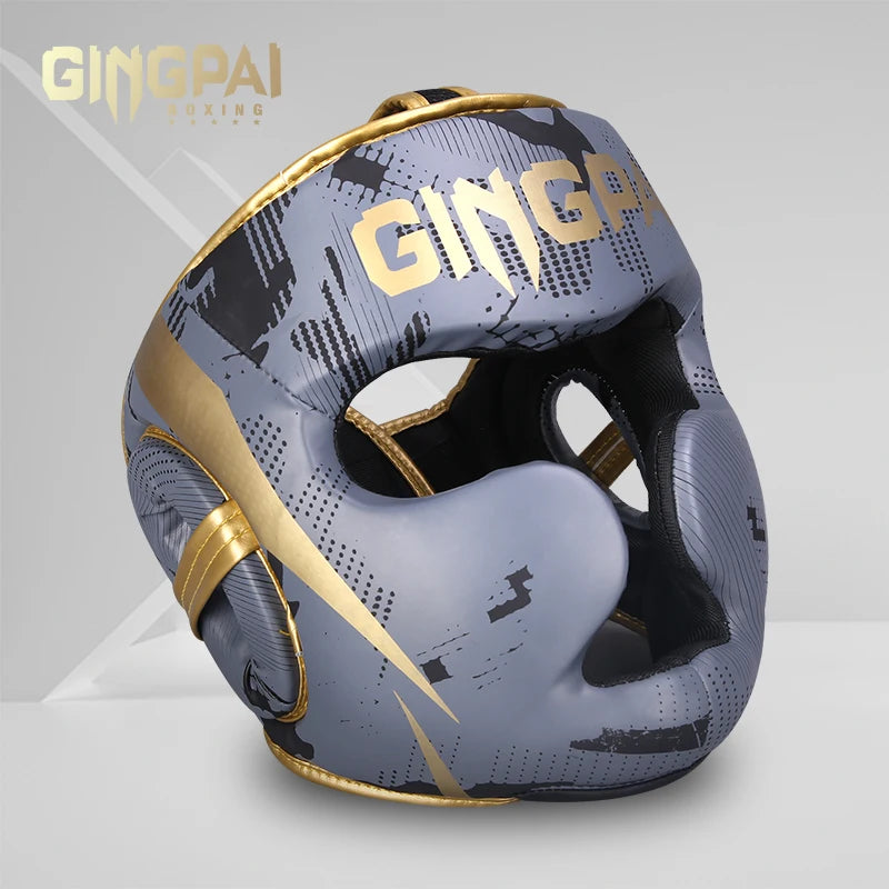 Kick Boxing Helmet Karate Muay Thai Guantes De Boxeo Free Fight Headgear MMA Head Guard Sanda Training Adults Kids Equipment