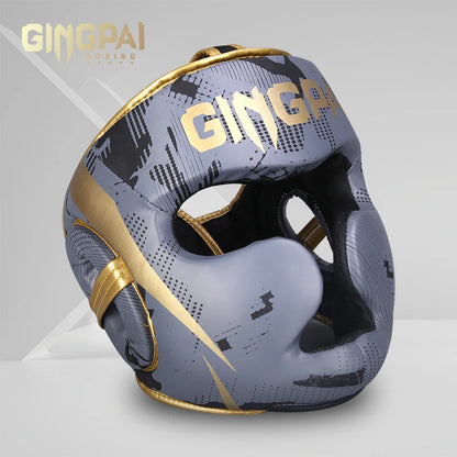 Kick Boxing Helmet Karate Muay Thai Guantes De Boxeo Free Fight Headgear MMA Head Guard Sanda Training Adults Kids Equipment