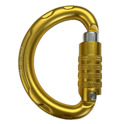 Automatic semi-circular climbing lock. [1, 2]