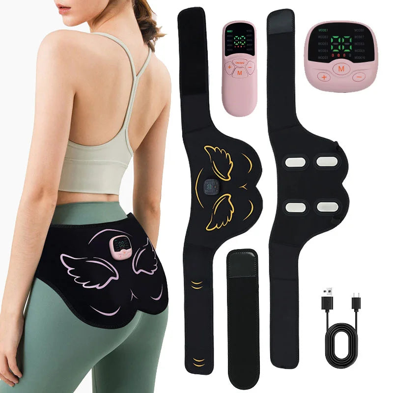 EMS device for lifting and firming the buttocks