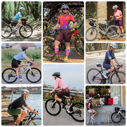 Seamless professional cycling shorts