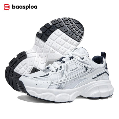 Baasploa Women Sports Shoes Outdoor Lightweight Breathable Jogging Sneakers Female Casual