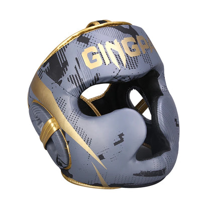 Kick Boxing Helmet Karate Muay Thai Guantes De Boxeo Free Fight Headgear MMA Head Guard Sanda Training Adults Kids Equipment