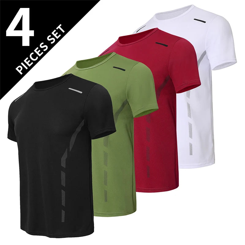 Breathable loose summer t-shirt - multiple options (1/3/4 pieces)