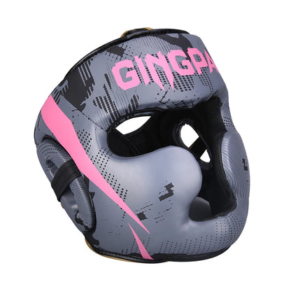 Kick Boxing Helmet Karate Muay Thai Guantes De Boxeo Free Fight Headgear MMA Head Guard Sanda Training Adults Kids Equipment