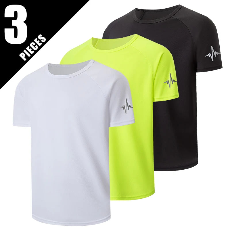 Breathable loose summer t-shirt - multiple options (1/3/4 pieces)