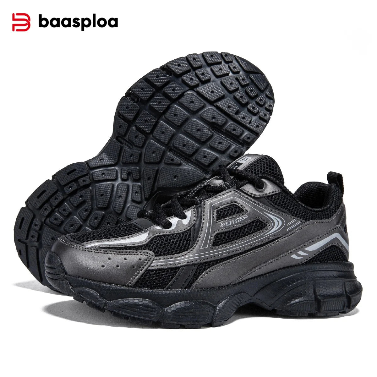 Baasploa Women Sports Shoes Outdoor Lightweight Breathable Jogging Sneakers Female Casual