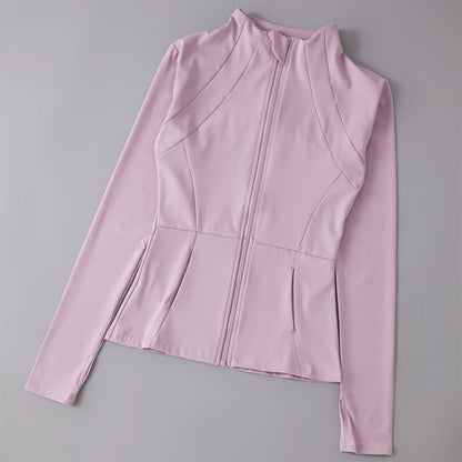 Long-sleeved sports sweatshirt - lightweight and flexible.