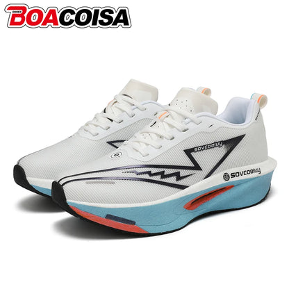 Athletic sneakers for walking and marathons - high comfort and stability