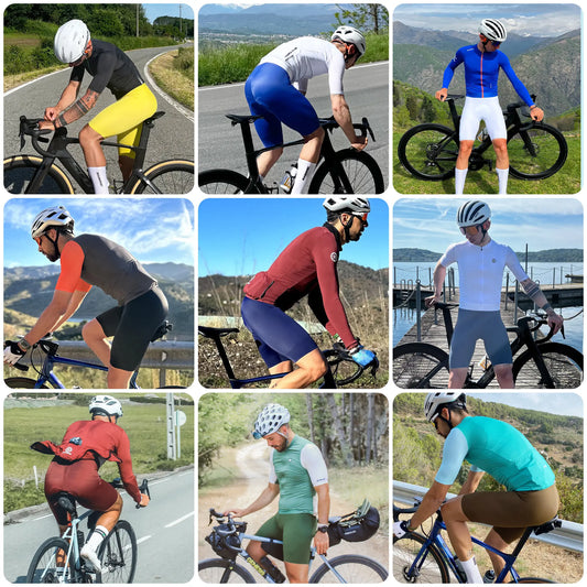 Seamless professional cycling shorts