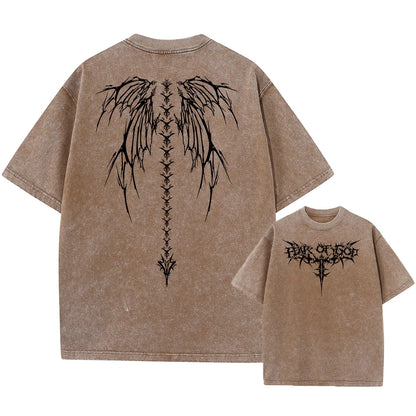 Heavyweight vintage t-shirt, street fashion