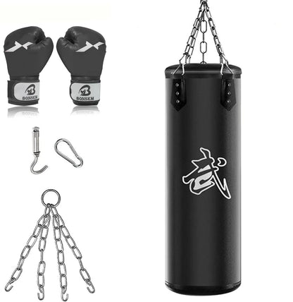 For Adul: I want to shorten this description: Durable unisex and youth Oxford boxing bag set - refillable
