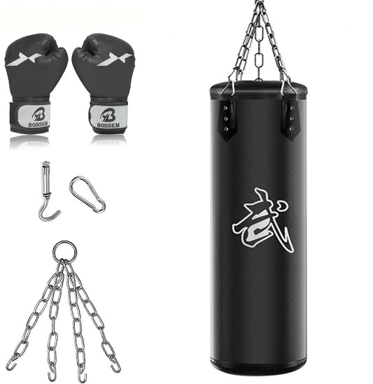 For Adul: I want to shorten this description: Durable unisex and youth Oxford boxing bag set - refillable