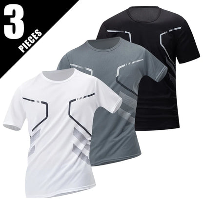 Breathable loose summer t-shirt - multiple options (1/3/4 pieces)