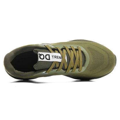 Modern running and golf shoes - comfortable design for rough terrain