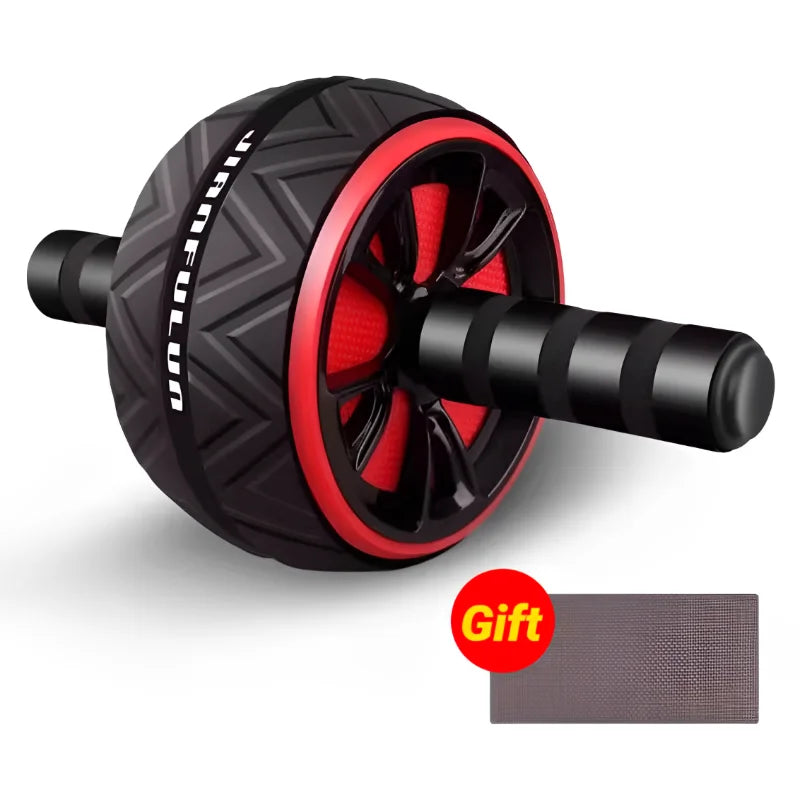 Professional abdominal wheel for muscle strengthening.