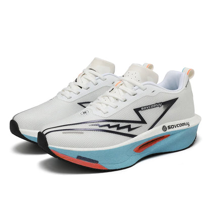 Athletic sneakers for walking and marathons - high comfort and stability